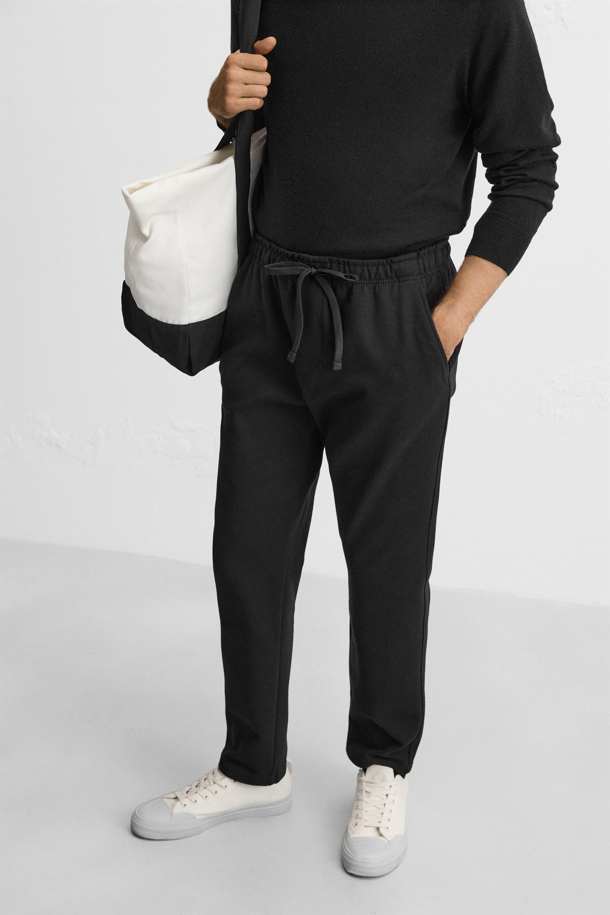 JOGGER WAIST STRETCH PANTS